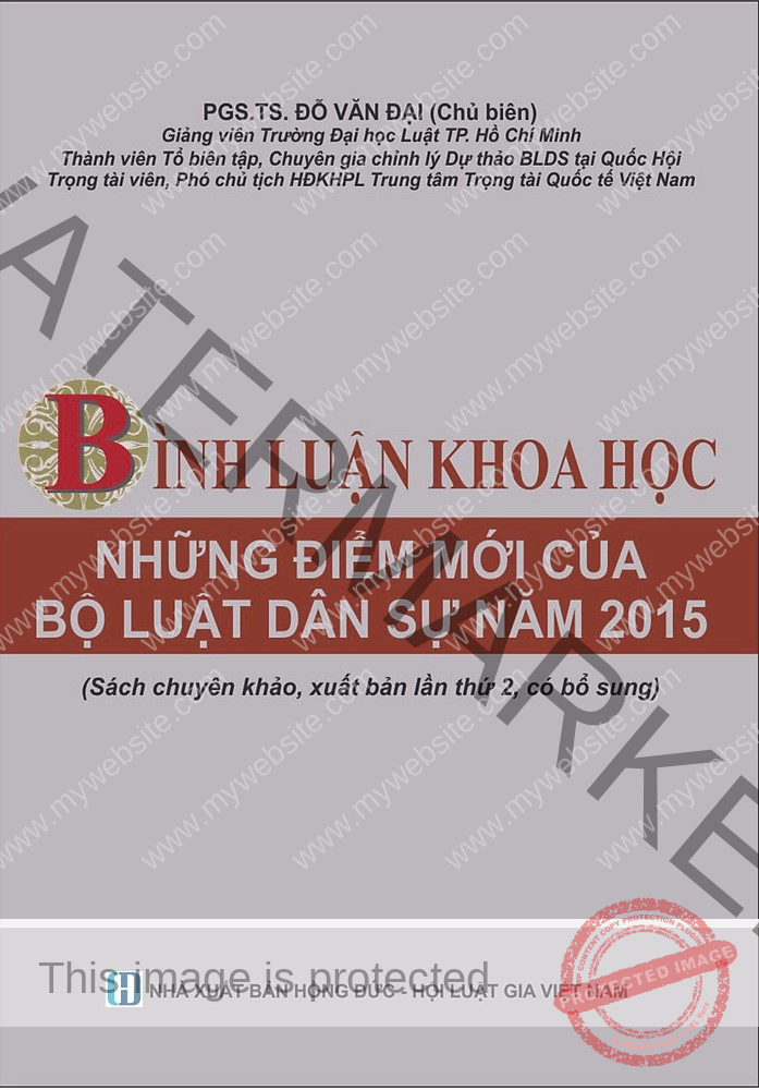 bộ luật dân sự 2015